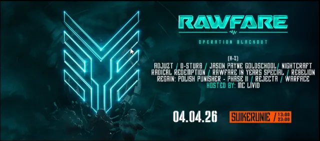 Poster: Rawfare - Operation Blackout