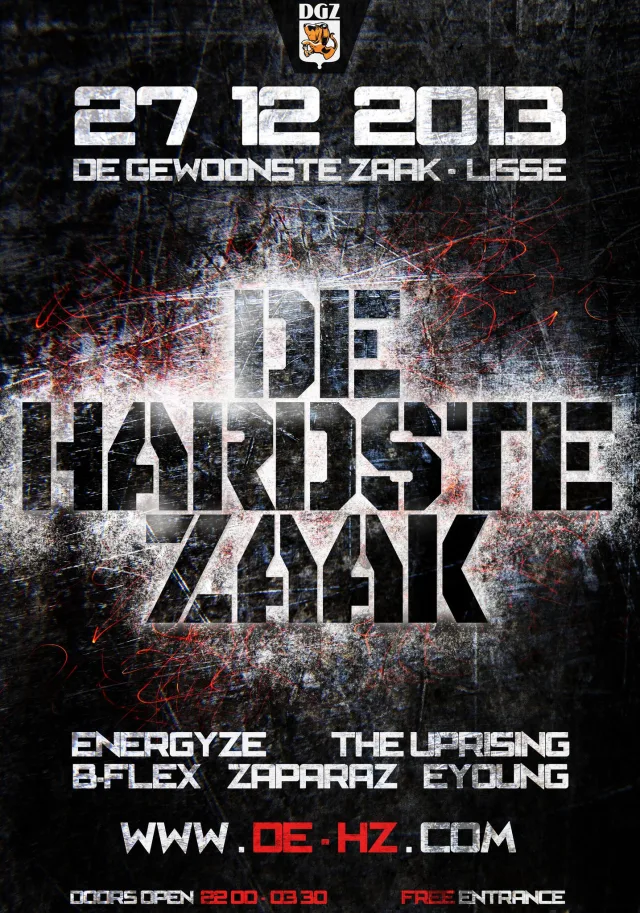 Poster: De Hardste Zaak