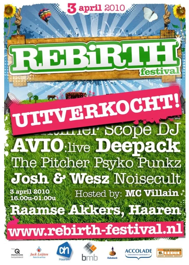 Poster: Rebirth Festival 2010