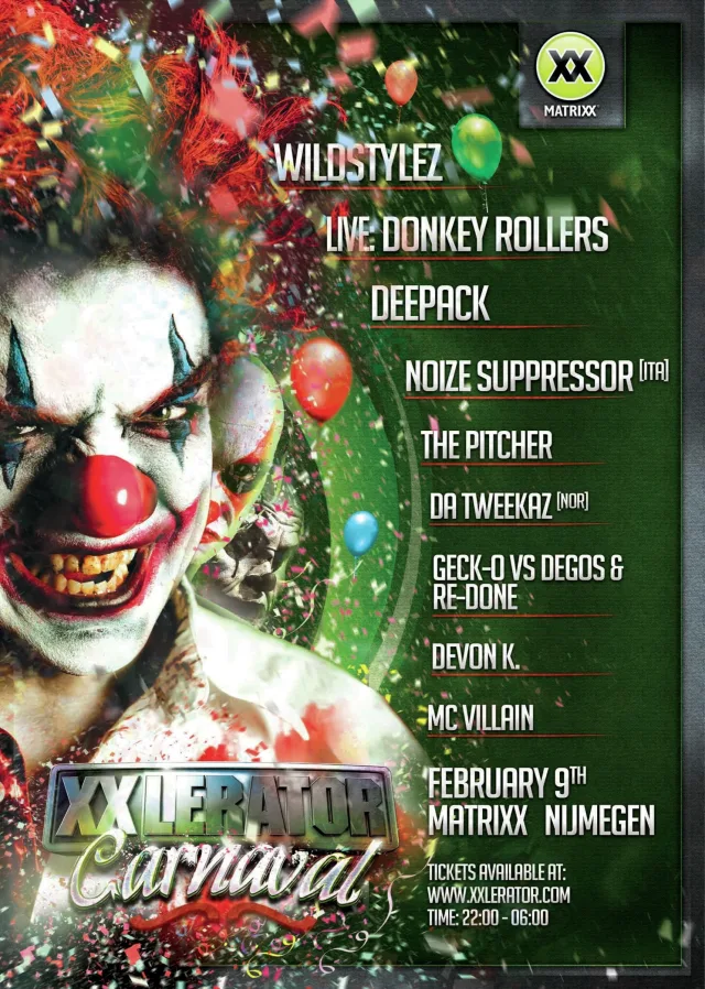 Poster: XXlerator Carnaval