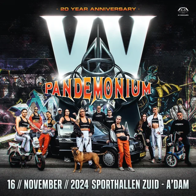 Poster: Pandemonium 2024 - 20 Year Anniversary