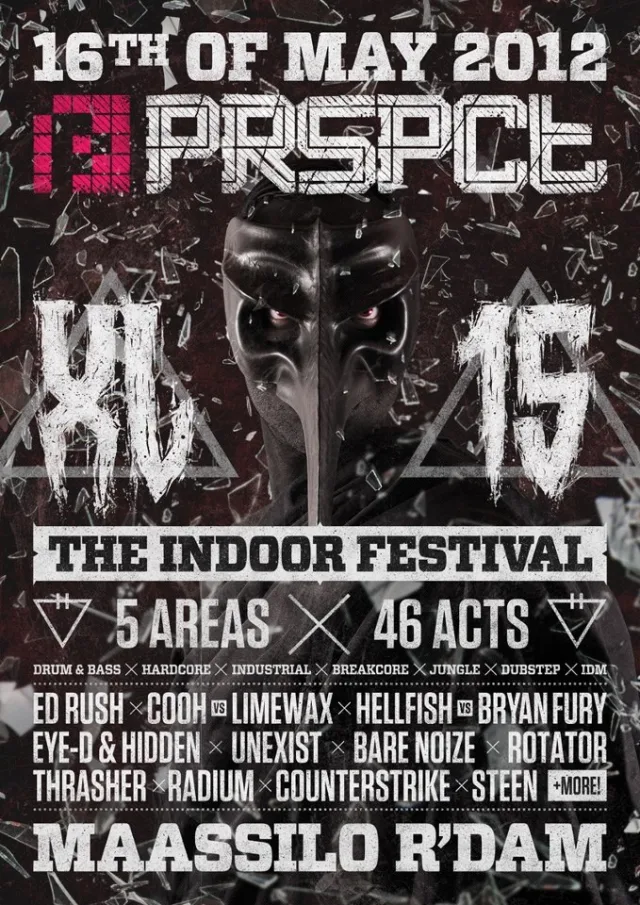 Poster: PRSPCT XL15 Indoor Festival - 10 Years of PRSPCT Madness