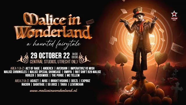 Poster: Malice In Wonderland - A Haunted Fairytale