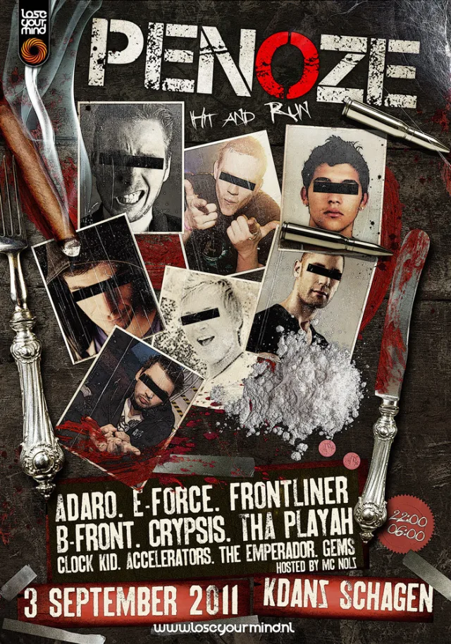 Poster: PENOZE - Hit and Run