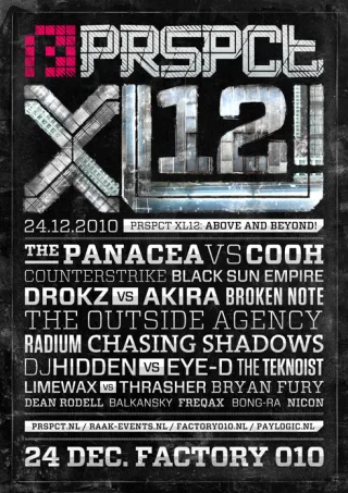 Poster: PRSPCT XL 12 - Above and Beyond!