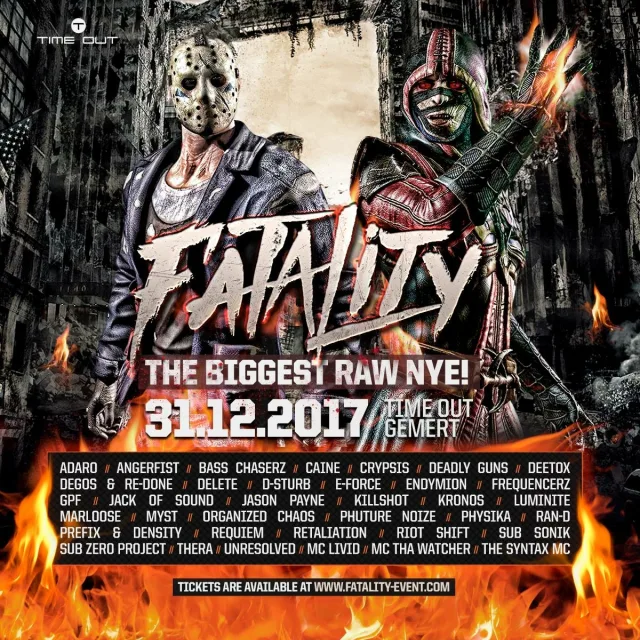 Poster: Fatality - The Biggest RAW NYE