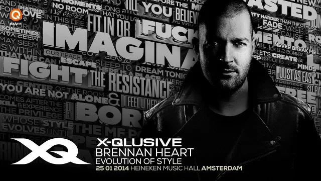 Poster: X-Qlusive - Brennan Heart - Evolution Of Style