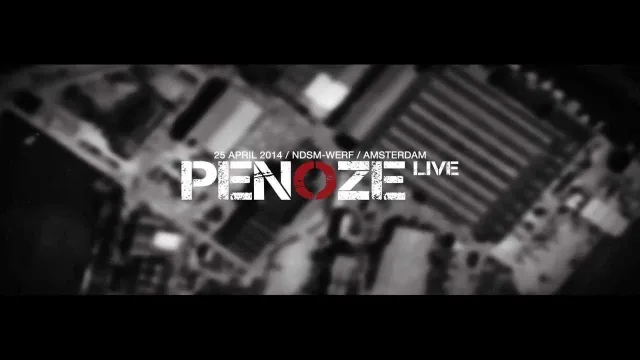 Poster: Penoze LIVE + 'The Dark Universe Showcase'