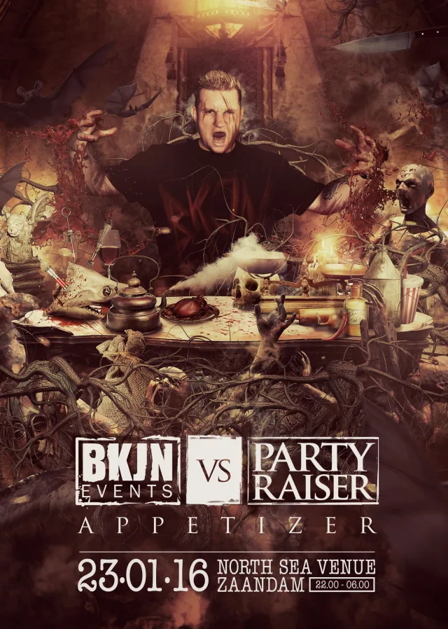 Poster: BKJN vs Partyraiser VI