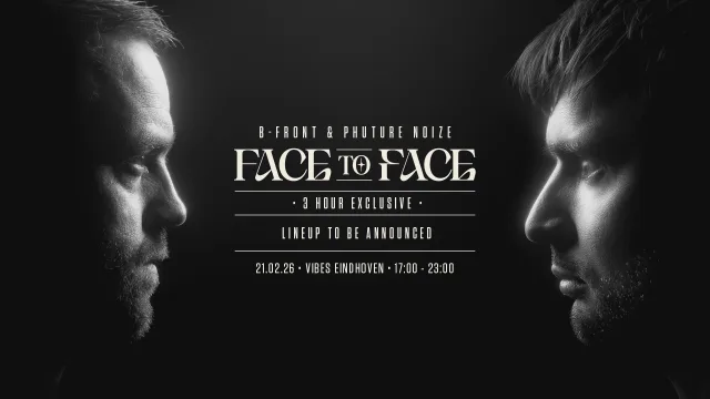 Poster: B-Front & Phuture Noize - Face To Face