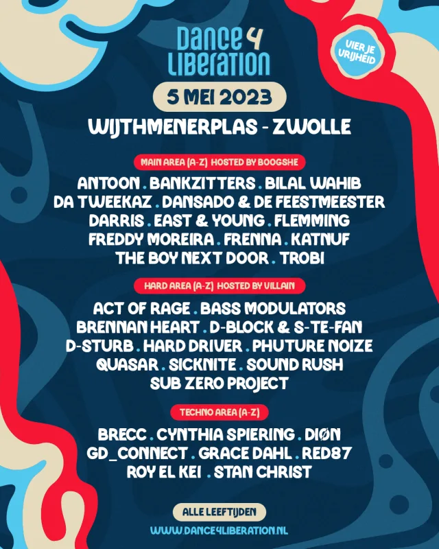 Poster: Dance4Liberation Festival