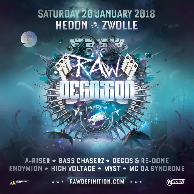 Poster: RAWdefinition 2018 - Nightbreed Special
