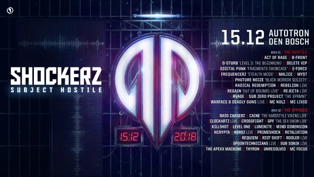 Poster: Shockerz 2018 - Subject Hostile