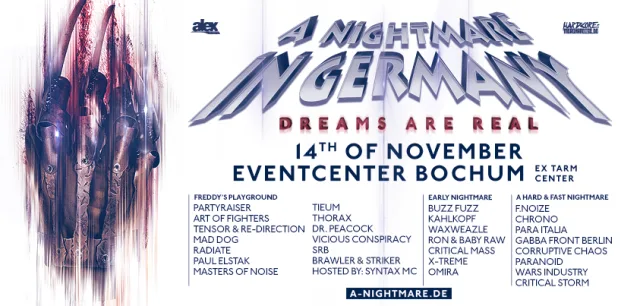 Poster: A Nightmare in Germany - Dreams Are Real