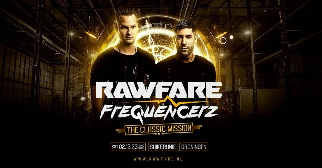 Poster: Rawfare Vs. Frequencerz - The Classic Mission