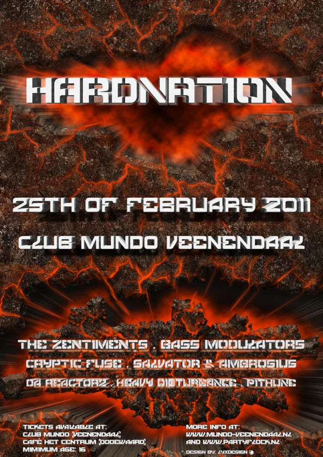 Poster: HardNation 2011!!! Kaarten nu in de verkoop!
