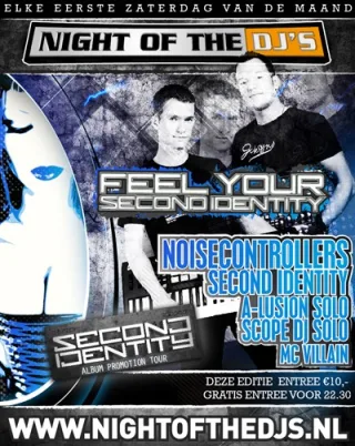 Poster: Night of the Dj's