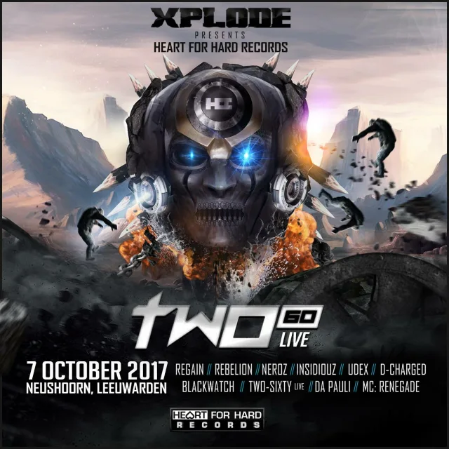 Poster: Xplode Indoor: Heart for Hard Records