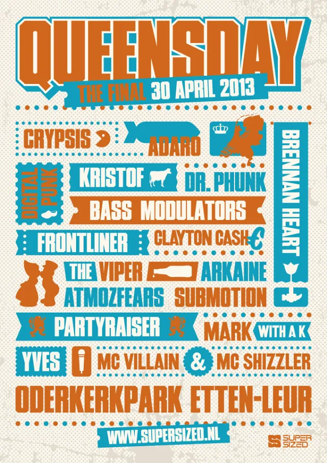 Poster: Queensday: The Final Queensday 2013