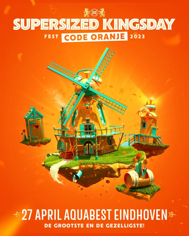 Poster: Supersized Kingsday Festival