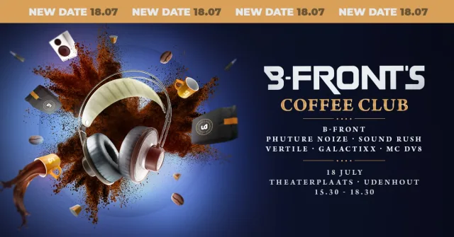 Poster: B-front's Coffee Club 2021