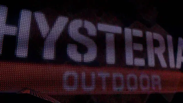 Poster: Hysteria Outdoor TBA)
