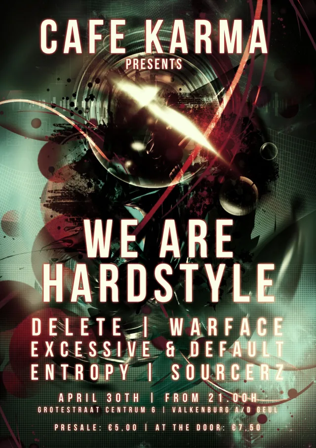 Poster: We Are Hardstyle