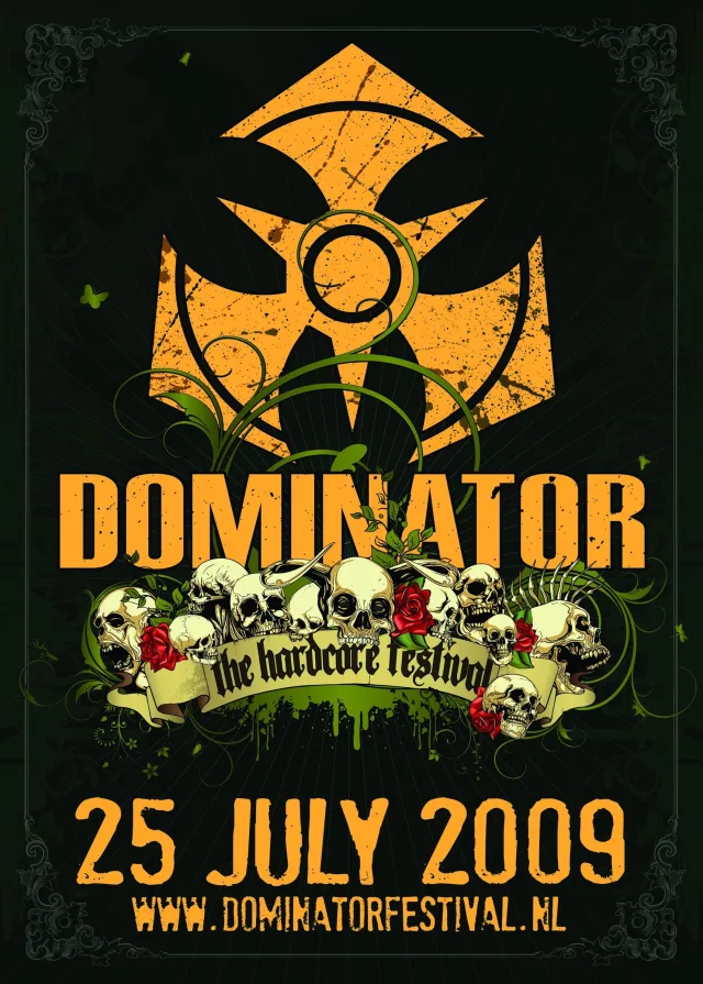 Poster: Dominator 09- The hardcore festival