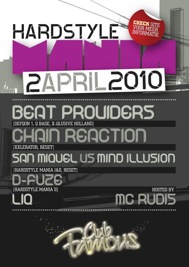 Poster: Hardstyle Mania III