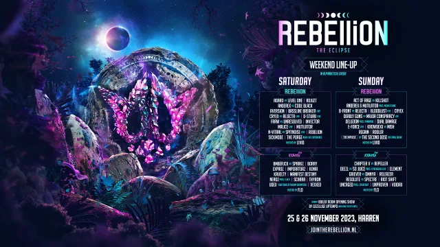 Poster: REBELLiON 2023 - THE ECLIPSE