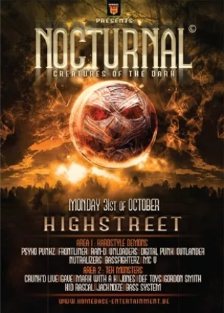 Poster: Nocturnal - Creatures of the dark