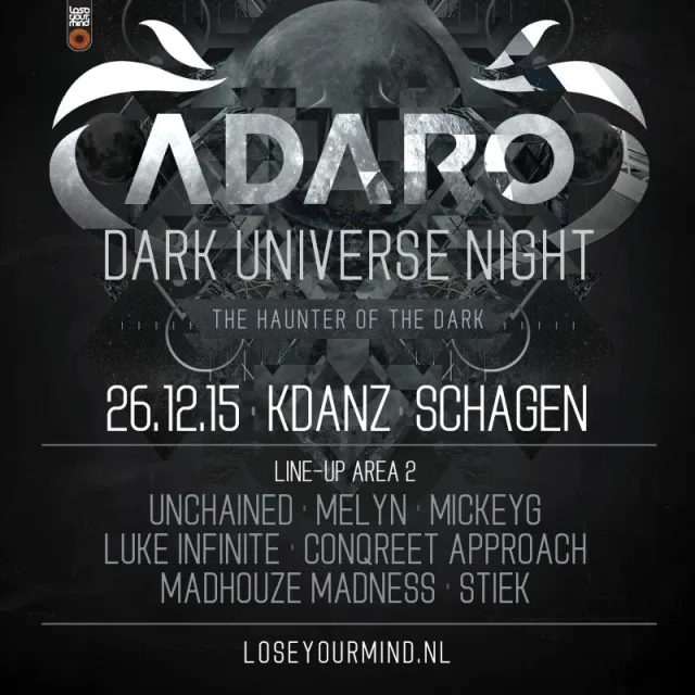 Poster: Adaro, Dark Universe Night