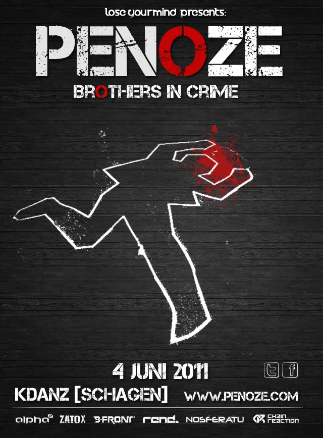 Poster: Penoze - Brothers in crime!(Kdanz,Schagen)