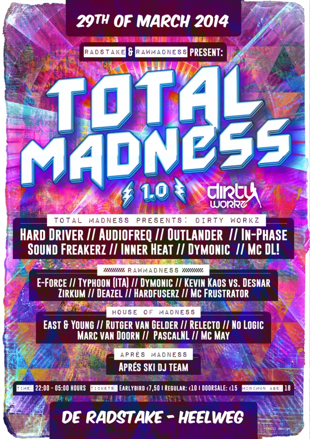 Poster: RawMadness Presents: Total Madness 1.0