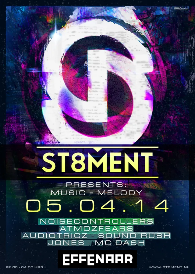 Poster: ST8MENT Music is Melody