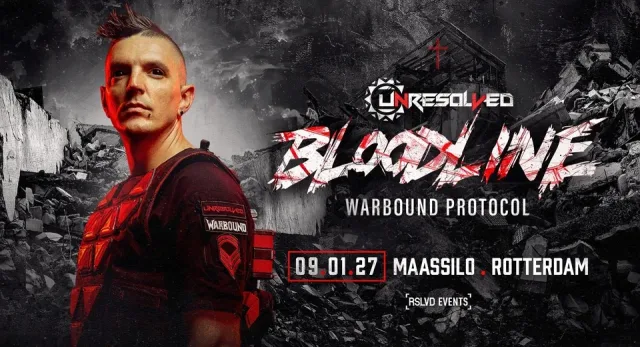 Poster: Unresolved presents Bloodline - Warbound Protocol