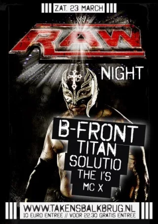 Poster: Night Of The DJ's Raw Night