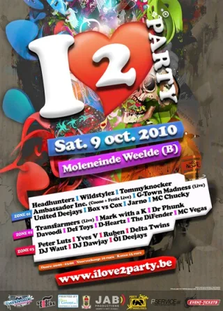 Poster: I Love 2 Party 2010