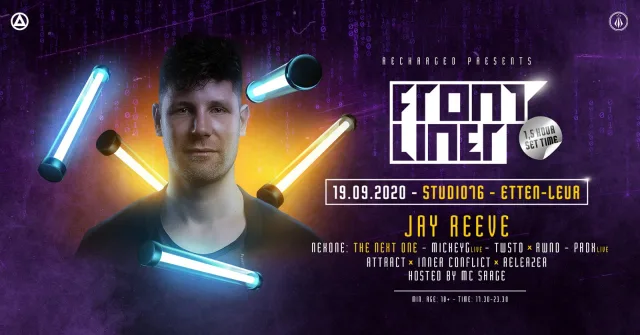 Poster: Recharged presents: Frontliner