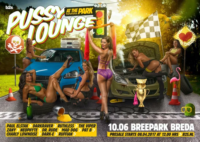 Poster: Pussy lounge at the Park