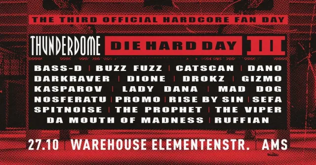 Poster: Thunderdome Die Hard Day III