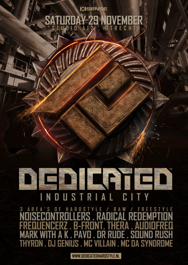 Poster: DEDICATED 'Industrial City'
