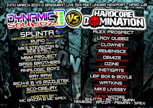 Artwork: Splinta & Rufio - Dynamic Soundz Promo Mix