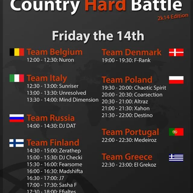 Artwork: Unresolved @ Country Hard Battle 2014