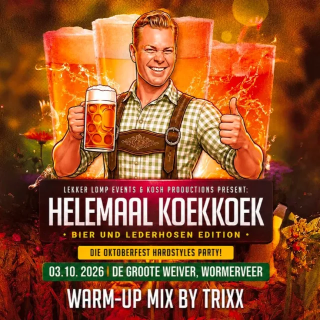 Artwork: TrixX - Helemaal Koekkoek 03-10-26 Warm-Up mix