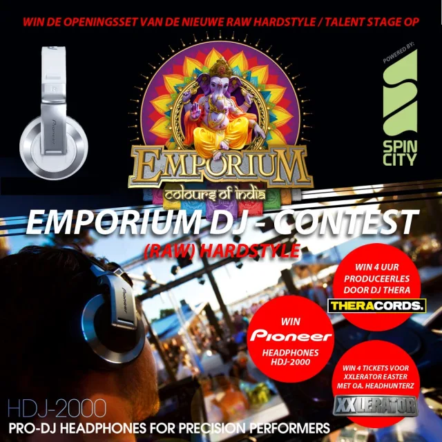 Artwork: Instant Frequency - Colours of India ( Emporium DJ contest Submission)