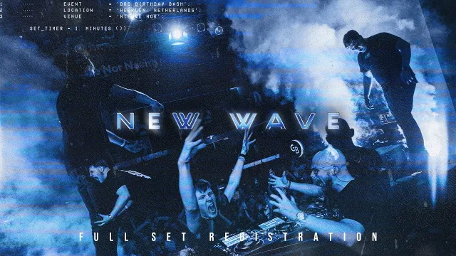 Artwork: NEW WAVE @ DRS BIRTHDAY BASH 2025