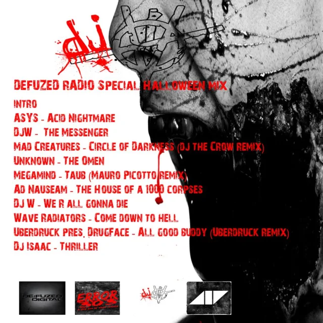 Artwork: DJW - Defuzed Radio Halloween special