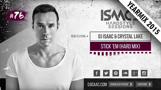 Artwork: Episode #76 | YEARMIX 2015 - Isaac's Hardstyle Sessions