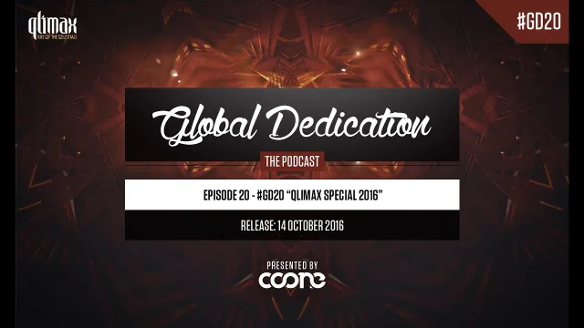 Artwork: Global Dedication - GD20 - Qlimax 2016 Special #20